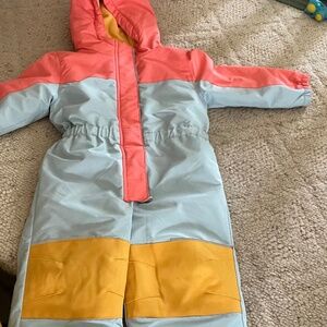 Toddler girls snowsuit